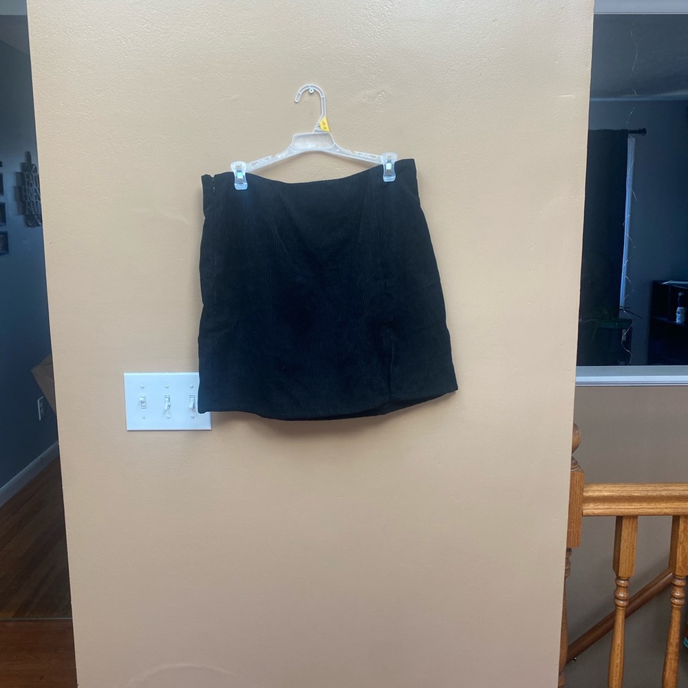 Woman’s dice XL ribbed skirt